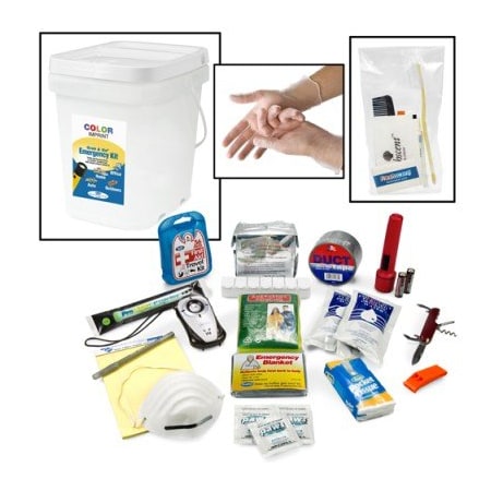 GRAB AND GO EMERGENCY PAIL KIT